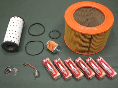 KIT RICAMBI TAGLIANDO E TYPE SERIE 2 1° TIPO