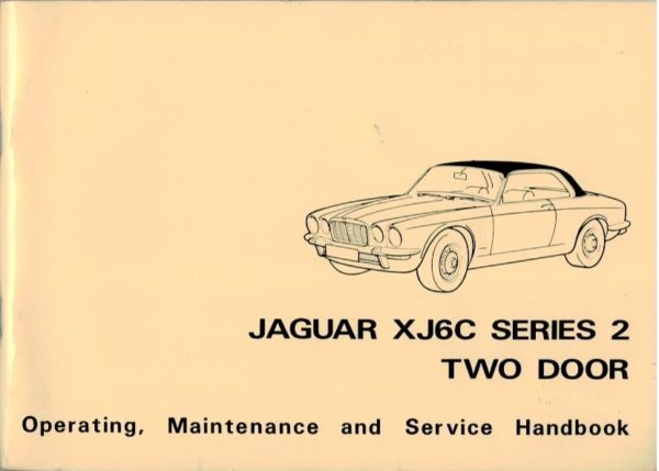 MANUALE USO E MANUTENZIONE XJ6C SERIE 2