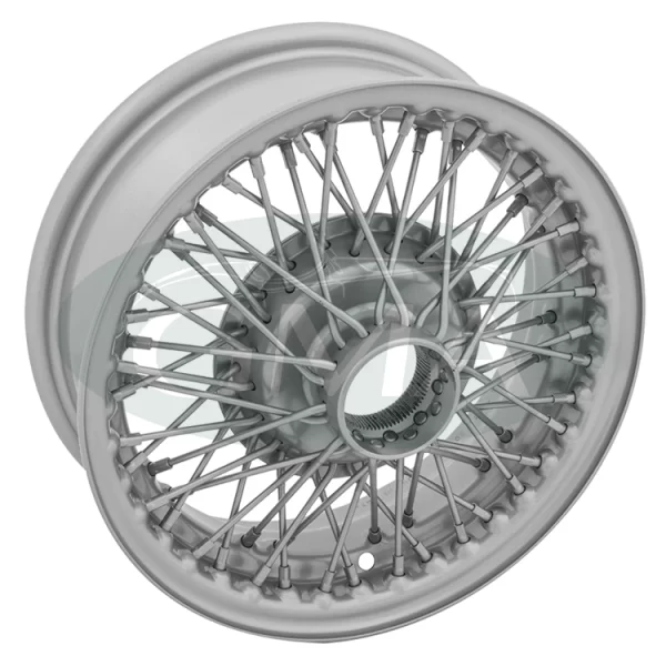 ruota a raggi verniciata triumph spitfire