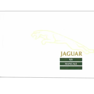 manuale conducente Jaguar XJS 3.6 convertibile 1981-1991