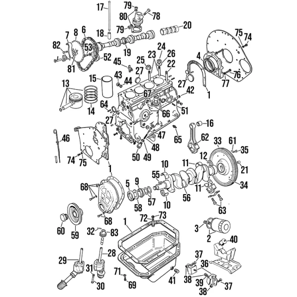 blocco motore triumph spitfire