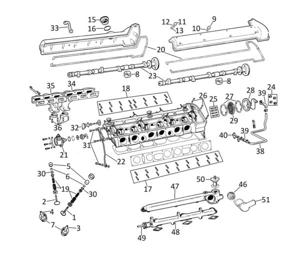 catalogo motore Jaguar MK10