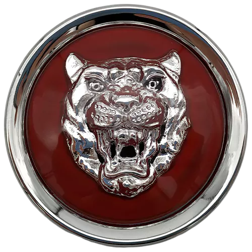 marchio ruota rosso jaguar
