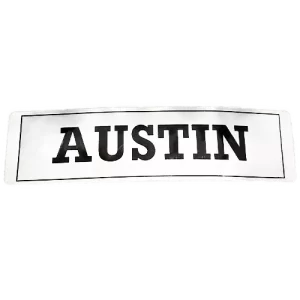 etichetta austin