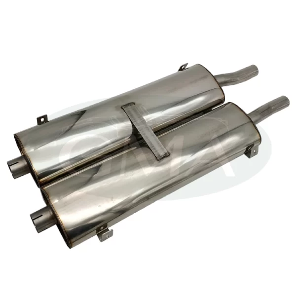 silenziatori anteriori jaguar etype inox