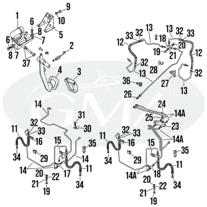 idraulica freni triumph spitfire