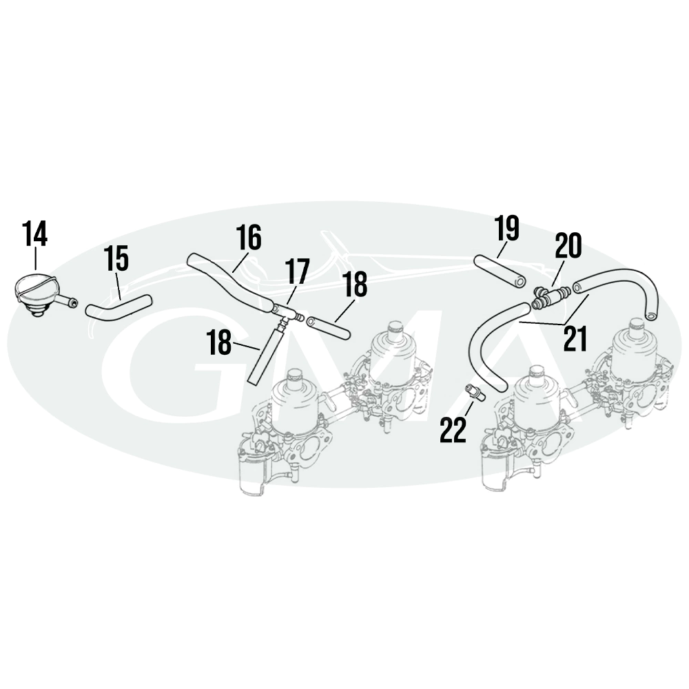 sfiato olio motore triumph spitfire