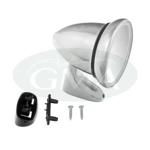 specchio bullet sinistro cromato