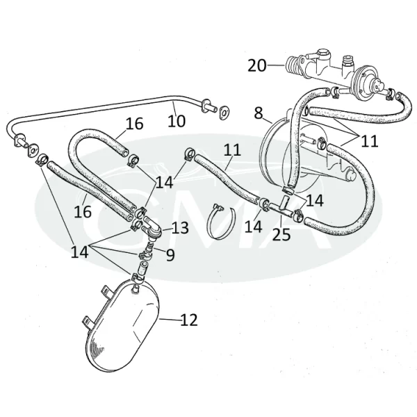 RACCORDO TUBI SERVOFRENO E TYPE SERIE 2 - immagine 2