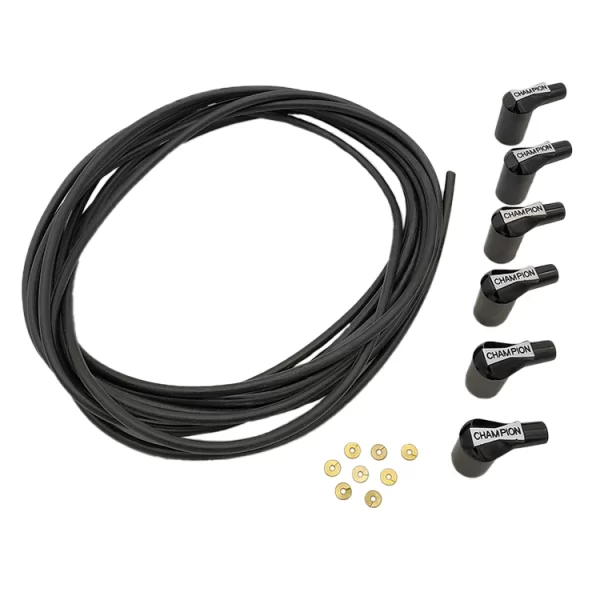 Kit Câbles D'allumage RIDEX - Compatible Mercedes 190, W124, W123 - 5 Câbles - Longueurs Variables