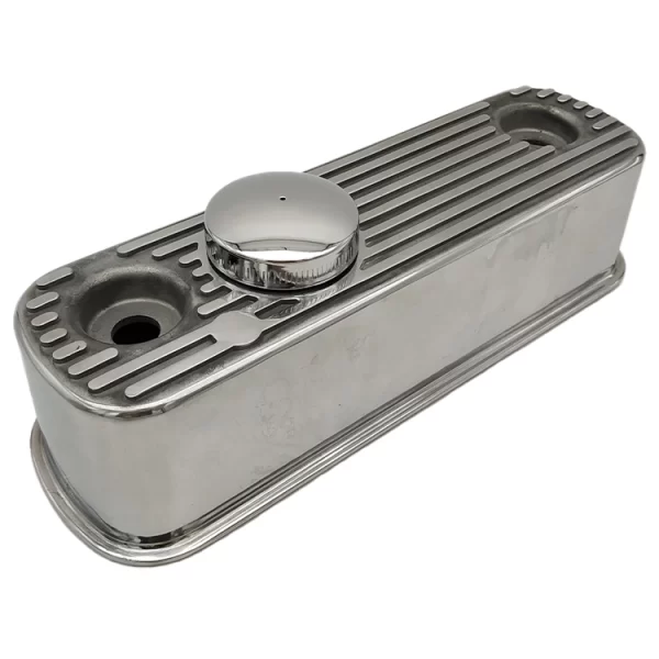 coperchio punterie alluminio cromato Mini Austin Innocenti e Rover