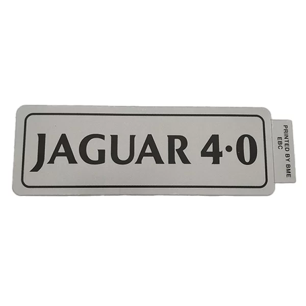 etichetta motore Jaguar 4.0