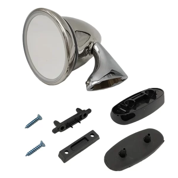 specchio bullet destro cromato