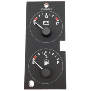strumento indicatore benzina e batteria Jaguar e Daimler XJ6 XJ40 JLM1933